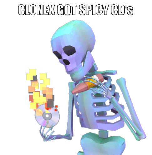 Skeleton with the spicy beats